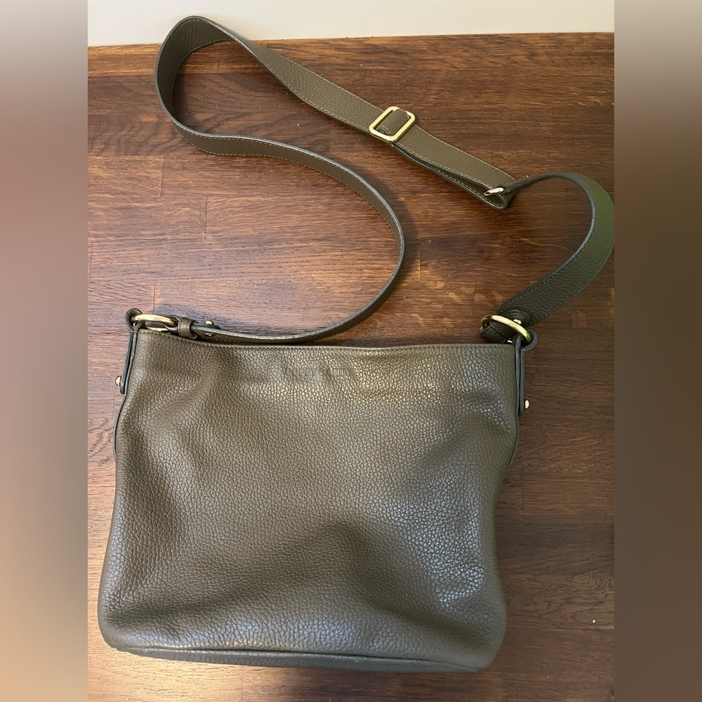 Poppy Barley GrayGreen Crossbody Bag